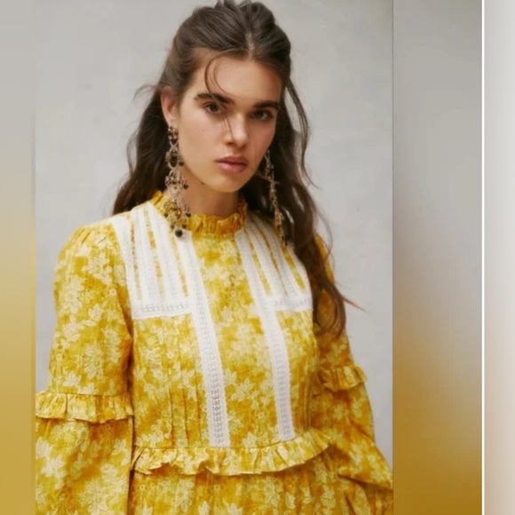 Laura Ashley X Urban Outfitters Madison Dress - Picture 2 of 7